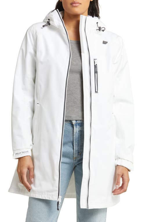 Helly Hansen Belfast Waterproof Hooded Jacket in White  product