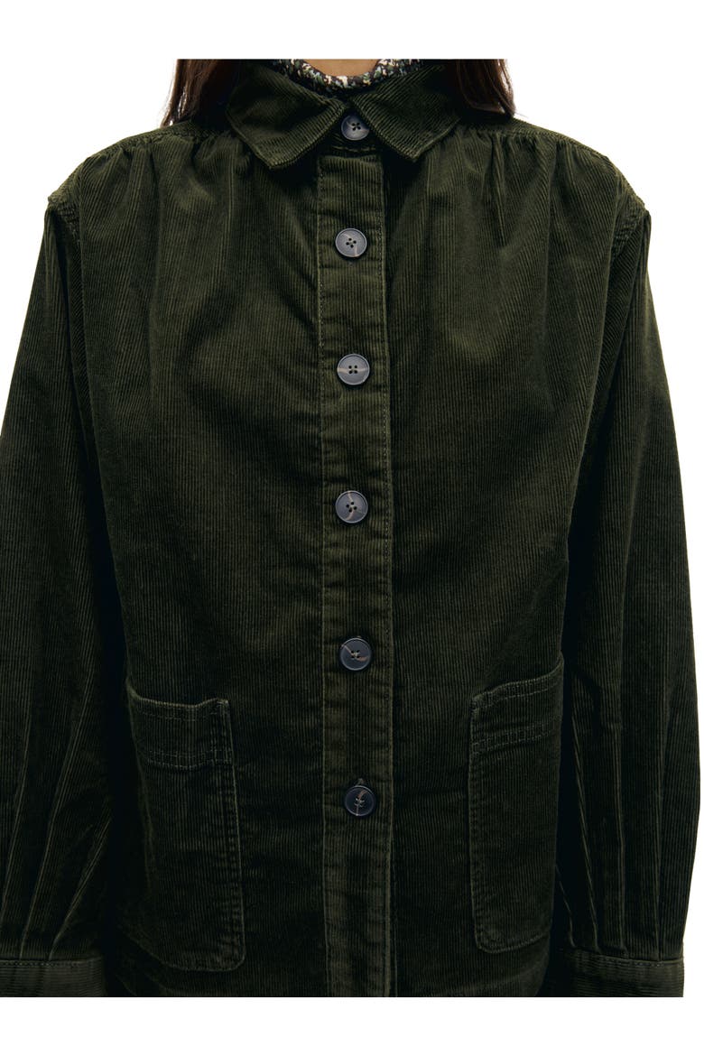 Jena Corduroy Shacket, Alternate, color, Khaki Green