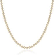 VALANI ATELIER Diamond Bezel Eternity Necklace