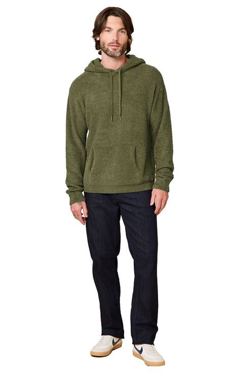 Ultra-Soft Men's Marshmallow Hooded Sweatshirt