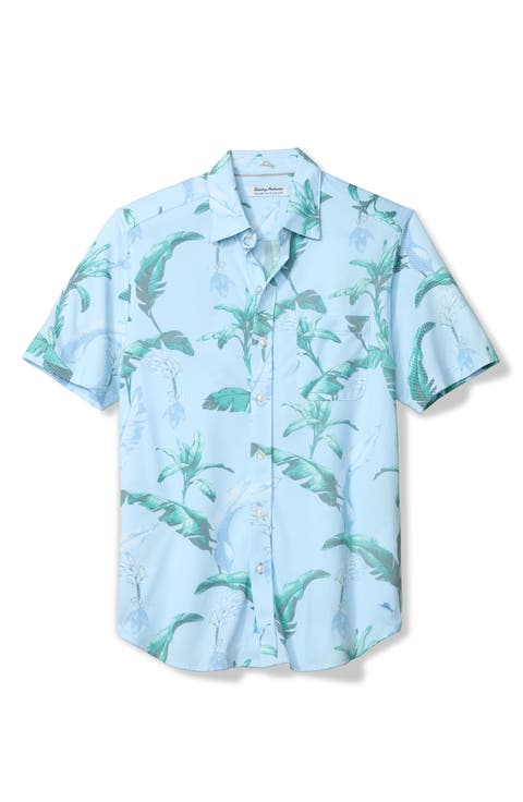 San Lucio Lamont Fronds Performance Knit Shirt