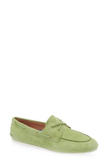 Sperry Top-sider® Sperry Slim Boat Shoe In Green