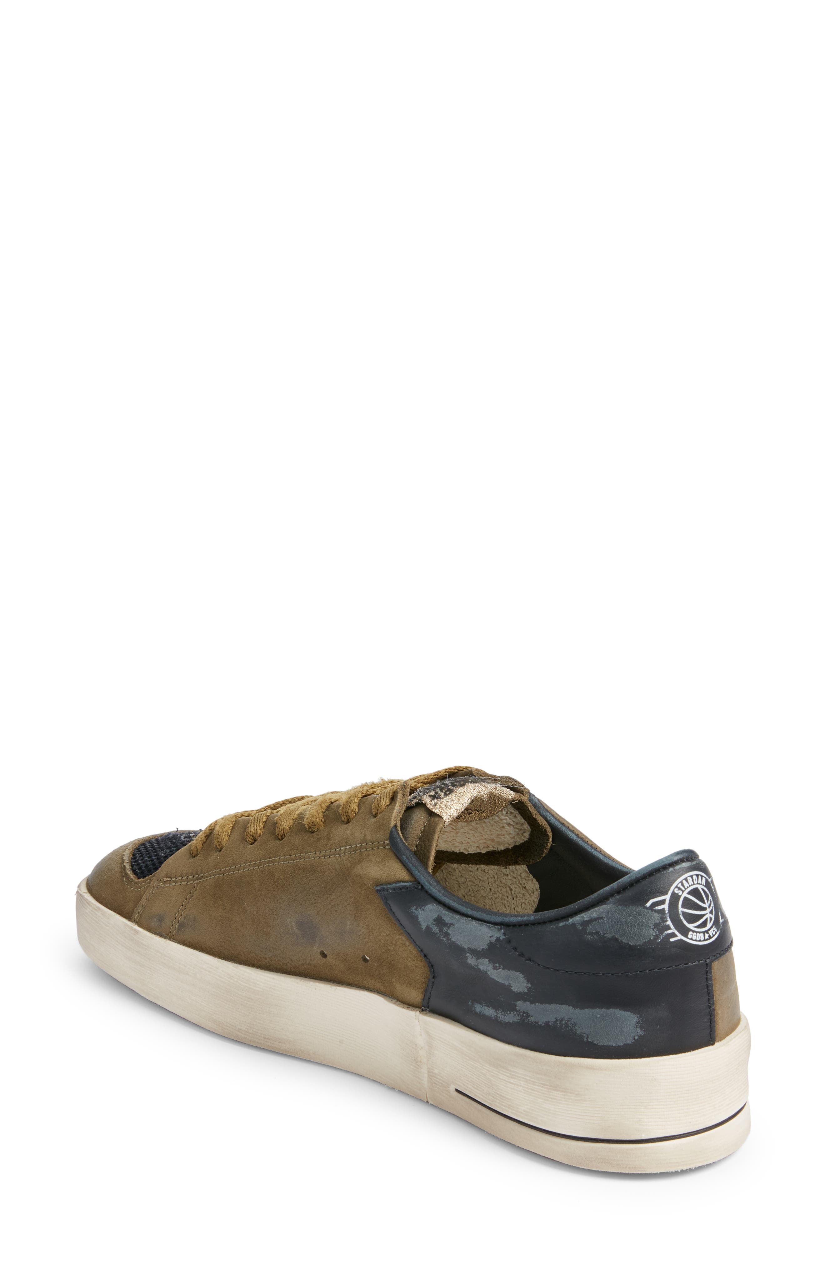 Golden Goose Stardan Mixed Media Sneaker, Alternate, color, 