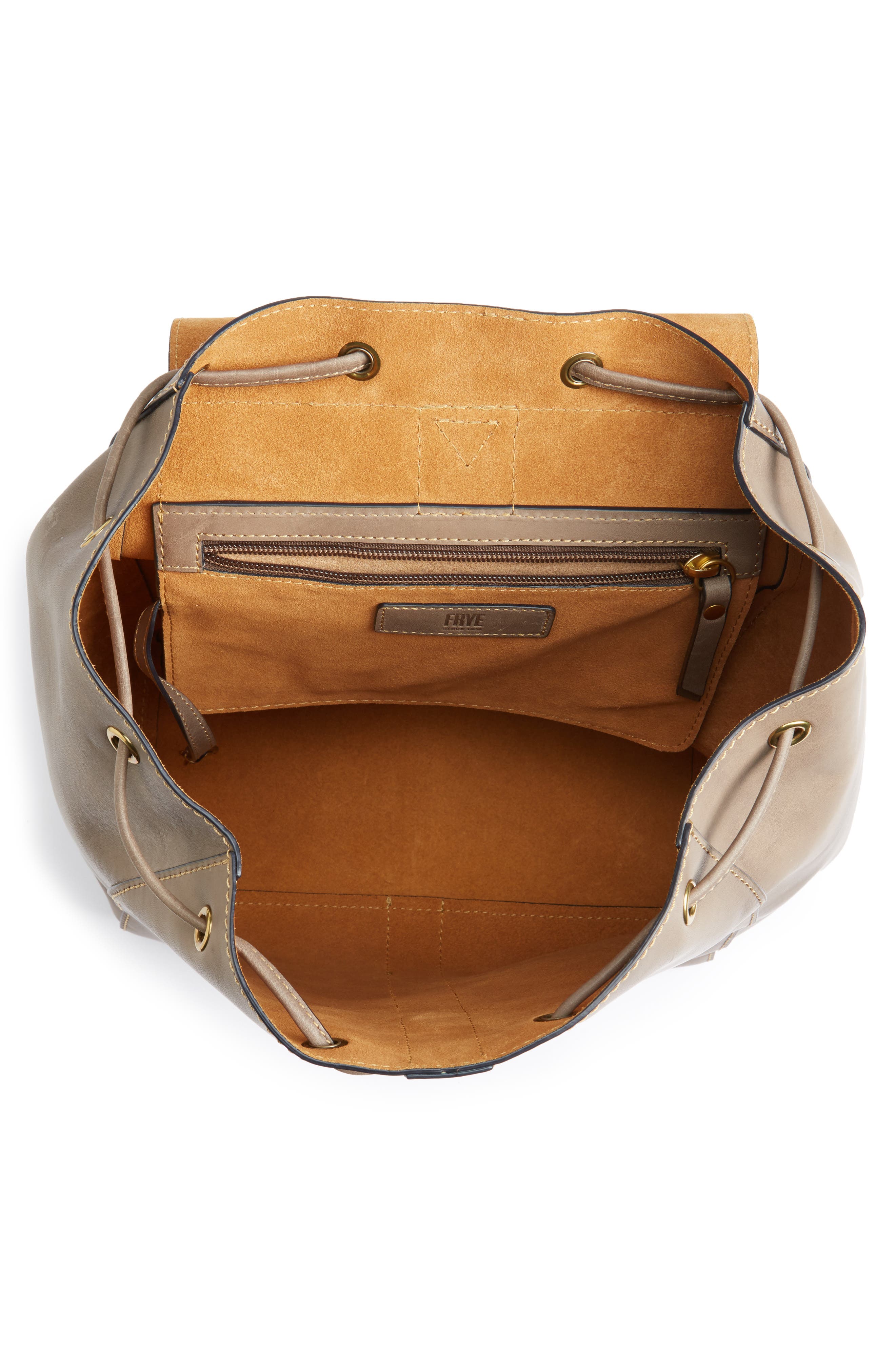 Frye Ilana Harness Cognac Leather Backpack Handbag Frye Ilana Small Backpack Frye Bags Frye Ilana  main image 4