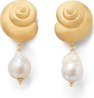 Kate Spade New York freshwater pearl drop earrings