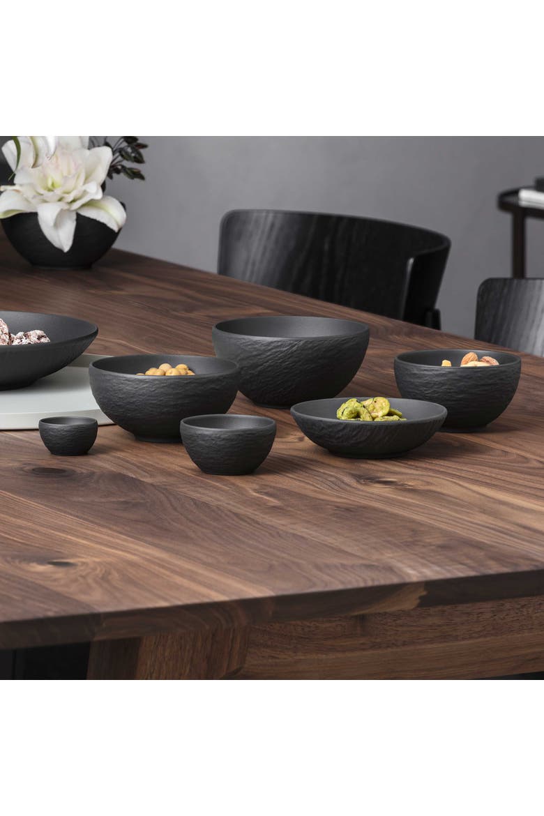 Manufacture Rock Mi Pepper Cellars Set of 6, Alternate, color, Black
