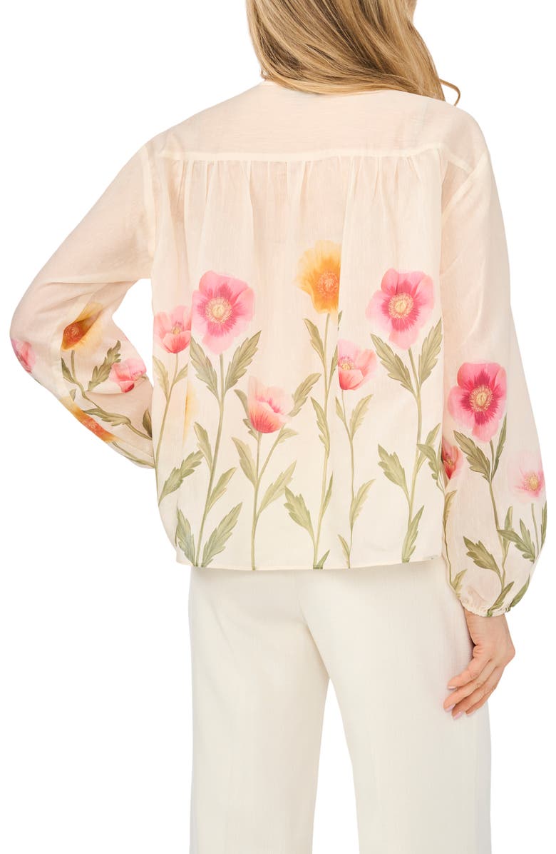 Ted Baker Rochelle Floral Print Top, Alternate, color,