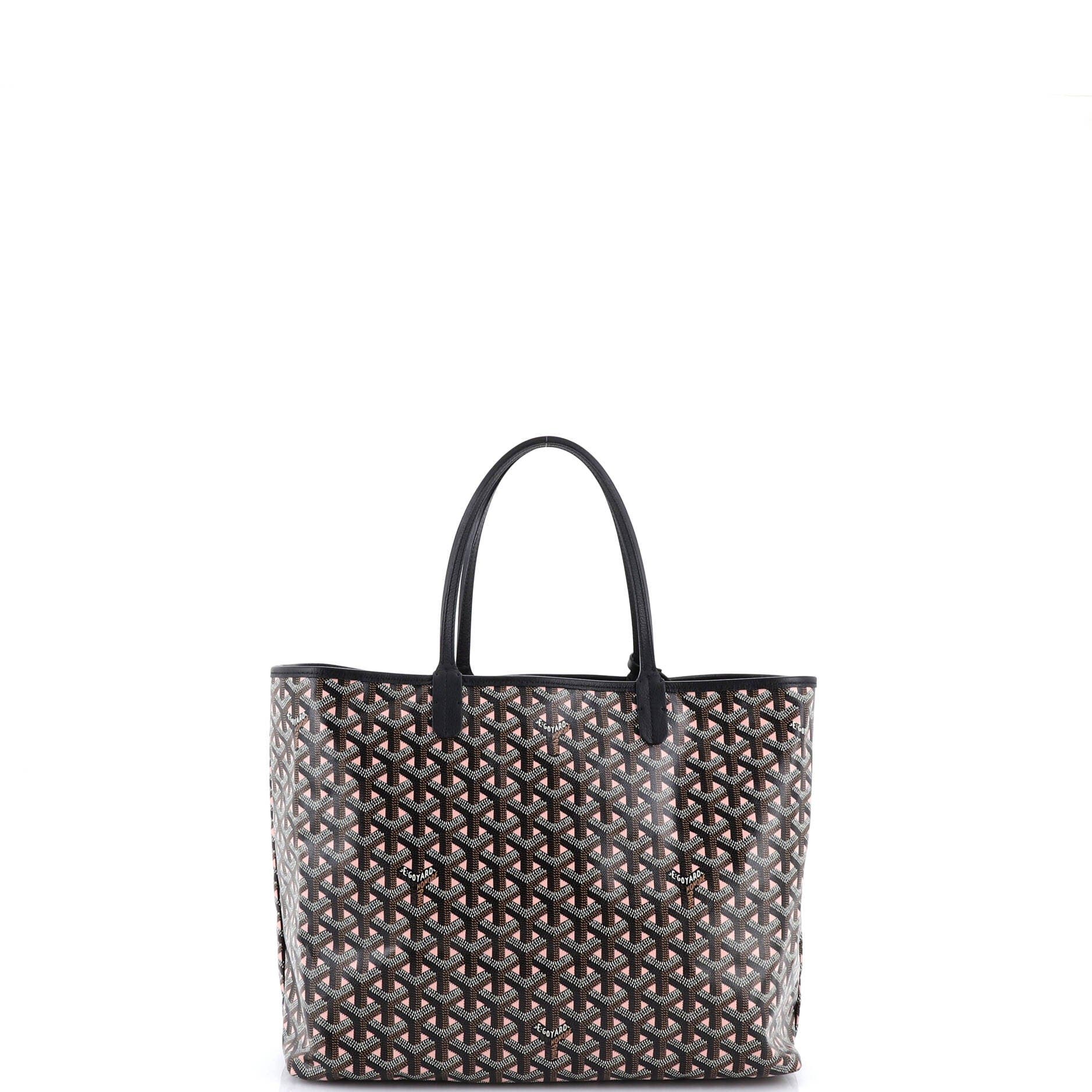 Pre-Owned Goyard Saint Louis Tote Claire Voie Coated Canvas PM, Alternate, color, Pink