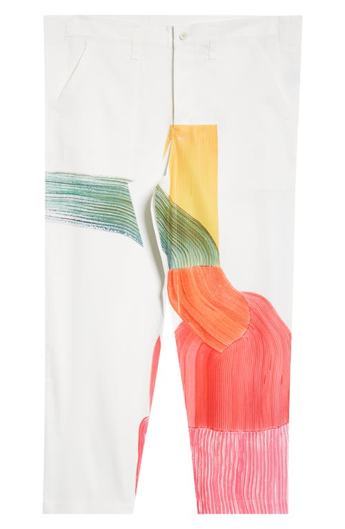 ISSEY MIYAKE HOMME PLISSÉ ISSEY MIYAKE X RONAN BOUROULLEC DRAWING PRESS TROUSERS 
