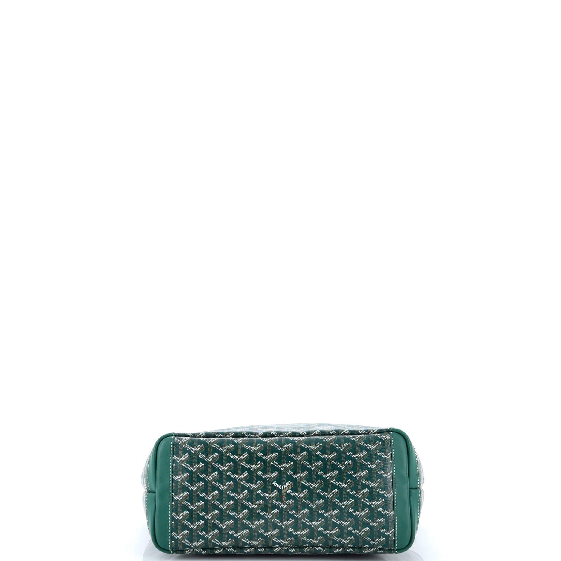 Pre-Owned Goyard Artois Tote Coated Canvas PM, Alternate, color, Green