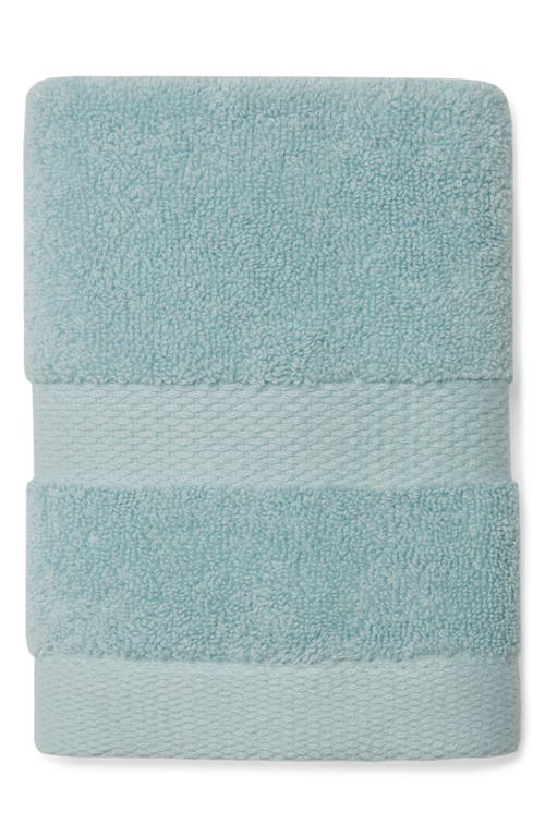 Sferra Bello Nuovo Combed Cotton Wash Cloth In Aqua