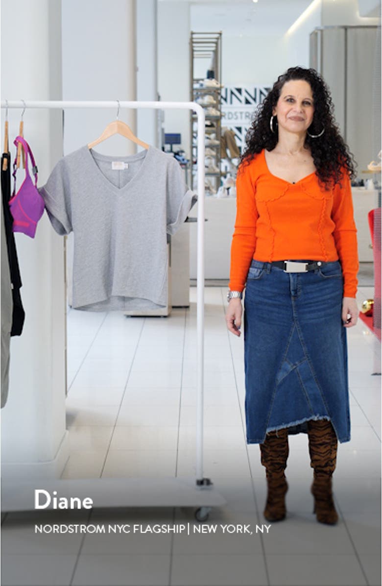 Stevie Cuff Cotton T-Shirt, sales video thumbnail