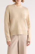 Vince Rib Drop Shoulder Crewneck Sweater