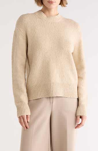 Vince Rib Drop Shoulder Crewneck Sweater