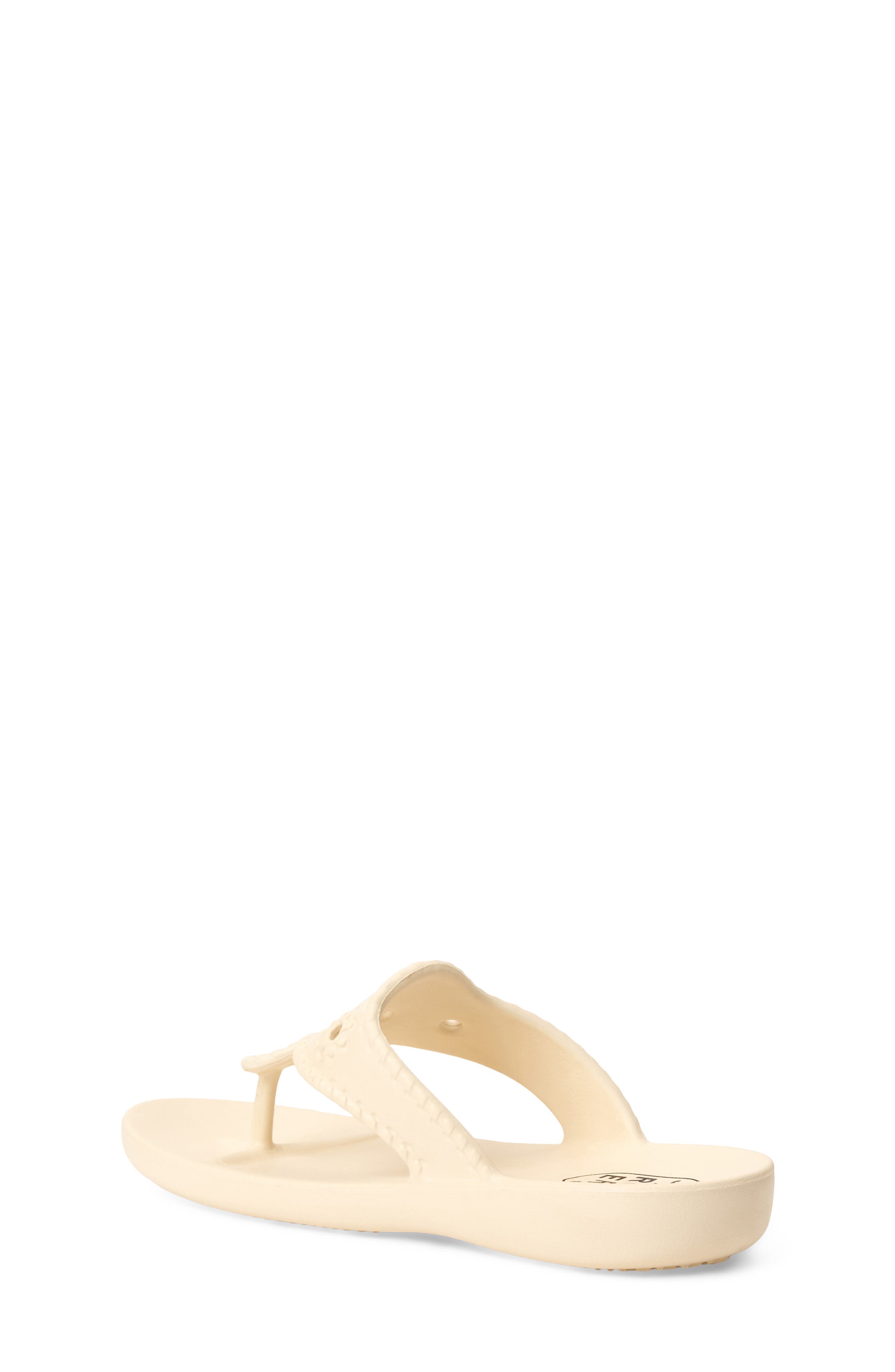 Jack Rogers Kids' Jacks Flip Flop, Alternate, color, Cream
