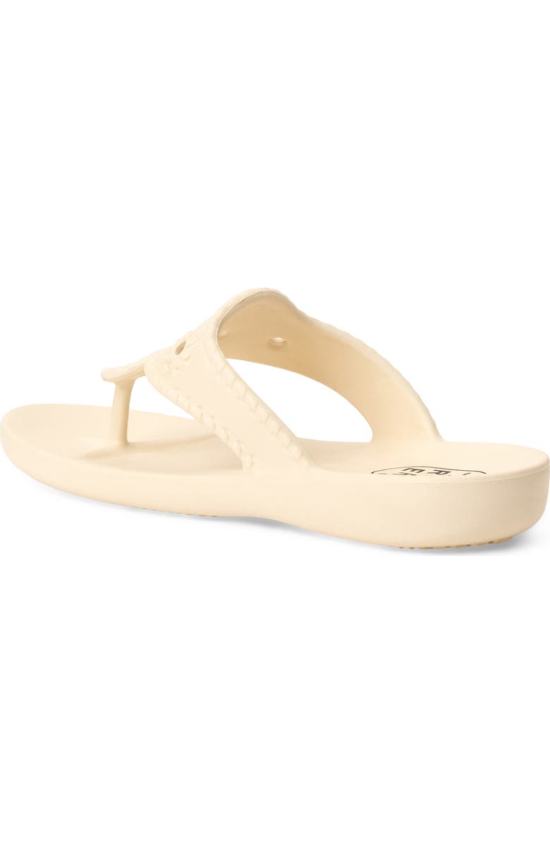 Jack Rogers Kids' Jacks Flip Flop, Alternate, color, Cream