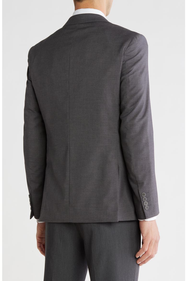 Slim Fit Stretch Blazer, Alternate, color, CHARCOAL