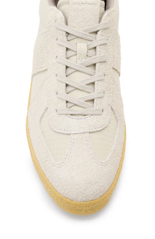 Allsaints Jaimee Low Top Ripstop Trainers In Chalk White