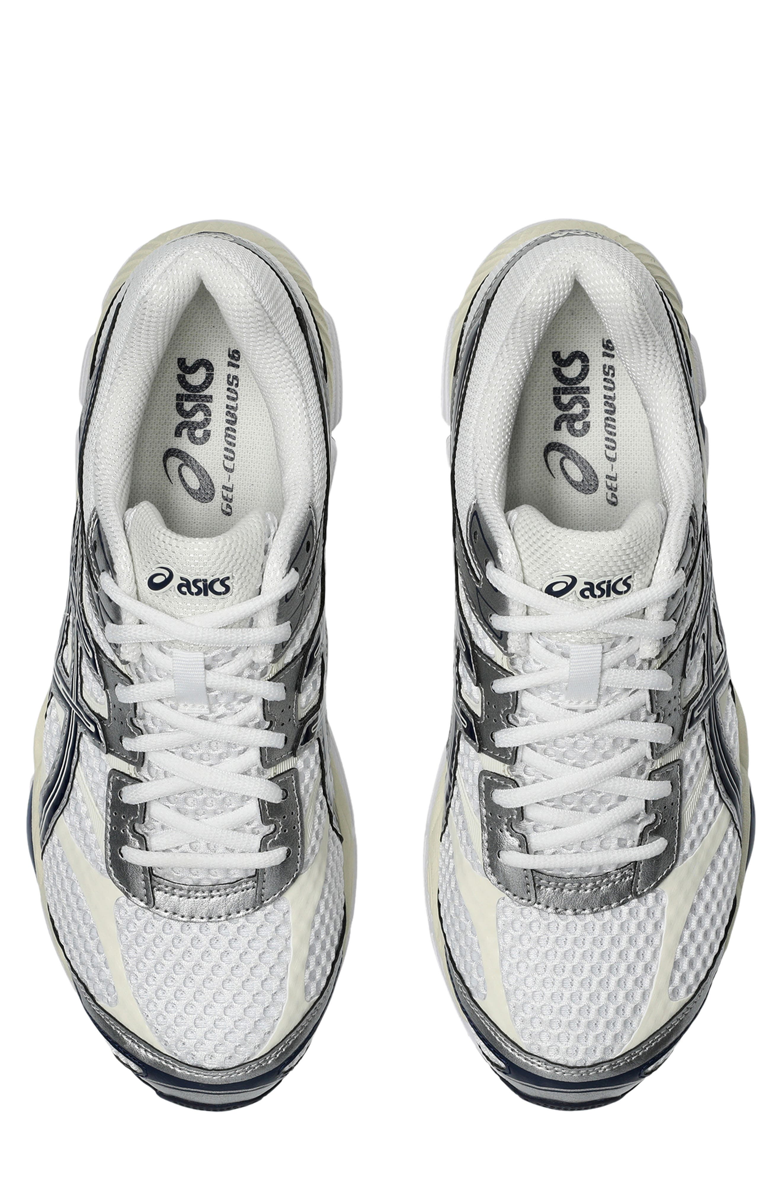 ASICS<sup>®</sup> Gender Inclusive GEL-CUMULUS<sup>®</sup> 16 Sneaker, Alternate, color, White/ Midnight