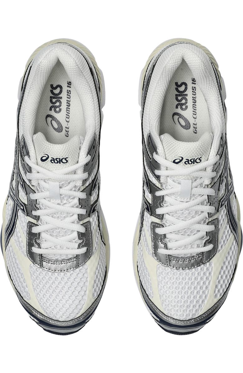 ASICS<sup>®</sup> Gender Inclusive GEL-CUMULUS<sup>®</sup> 16 Sneaker, Alternate, color, White/ Midnight