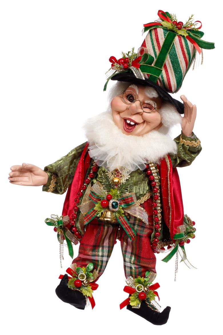 Christmas Present Elf, Medium, Main, color, Red
