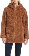 Sanctuary Textured Faux Fur Jacket