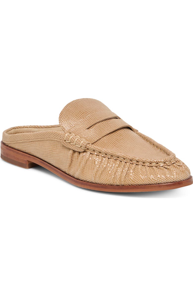 Dolce Vita Betzy Mule, Main, color, Latte Embossed Suede