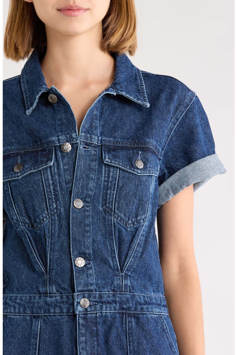 Topanga Denim Dress, Alternate, color, RUSH