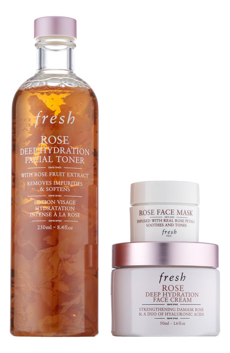 Fresh<sup>®</sup> Rose Skin Care Set USD $103 Value, Alternate, color, 