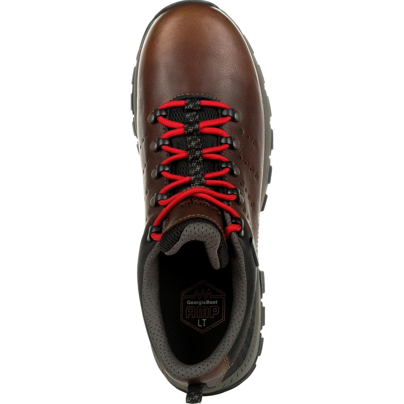 Georgia Boot Eagle Trail Waterproof Oxford, Alternate, color, Brown