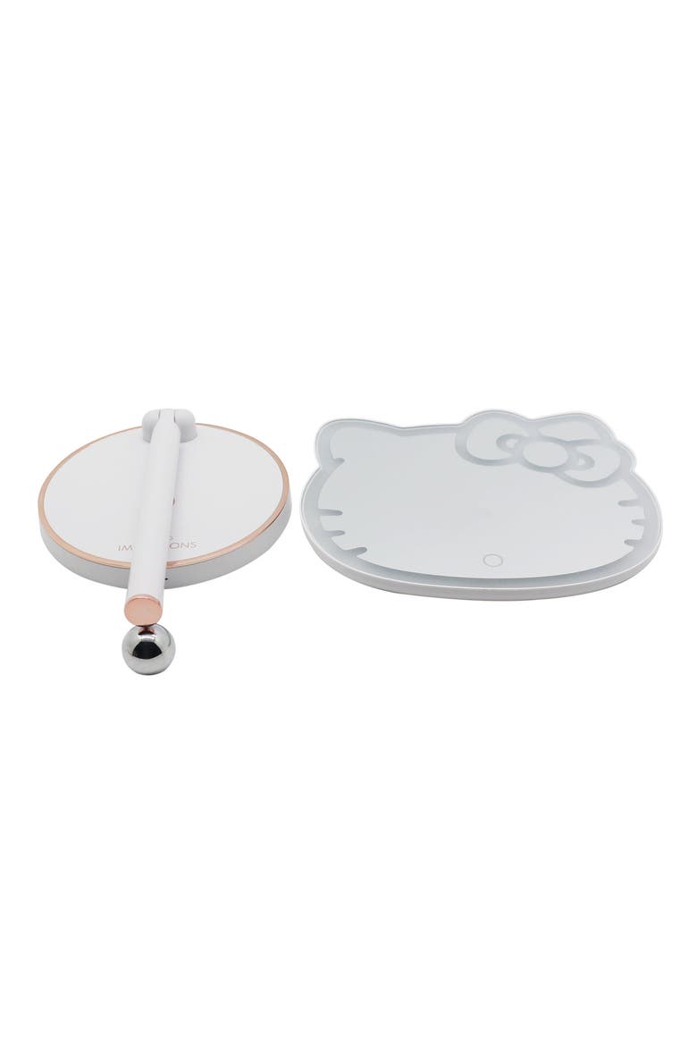 Hello Kitty LED Rechargeable Makeup Mirror, Alternate, color, White