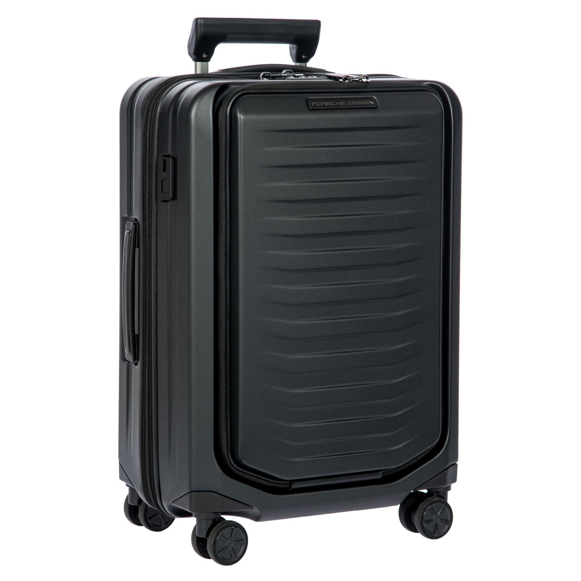 Porsche Design Roadster 21" Carry-on Expandable Spinner, Alternate, color, Black Matte