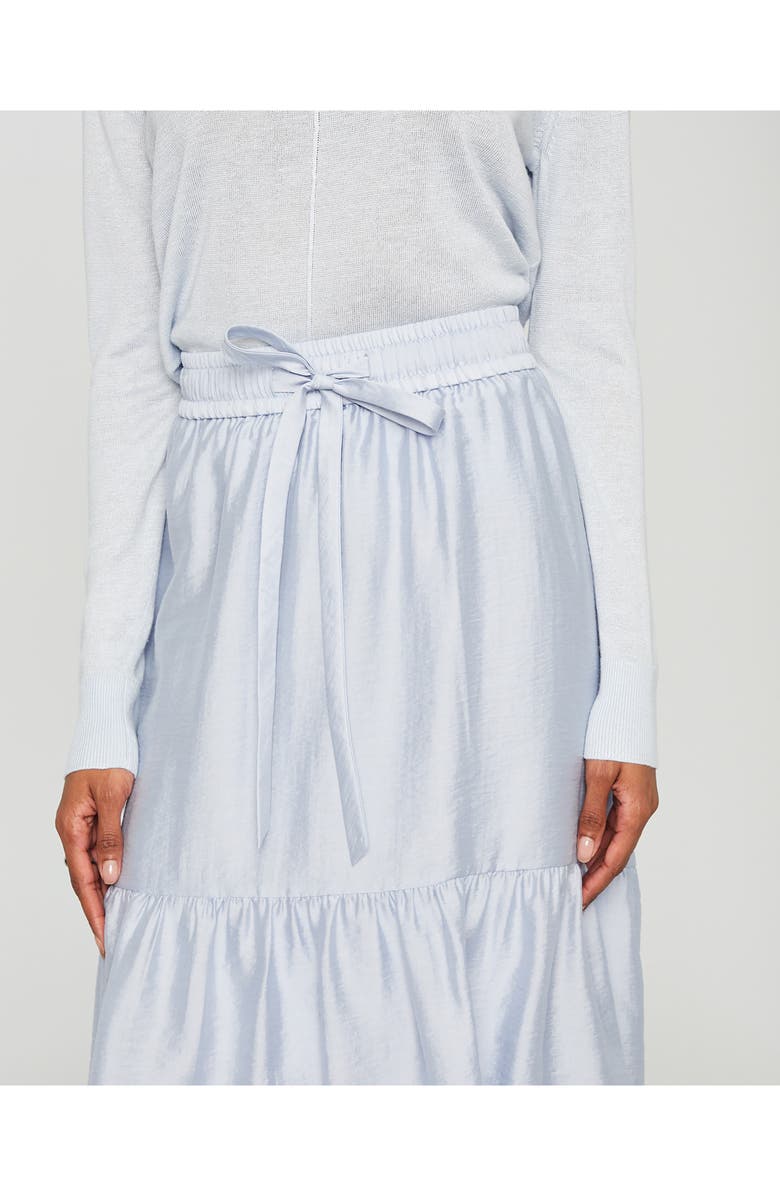 Club Monaco Tiered High-Low Skirt, Alternate, color, 