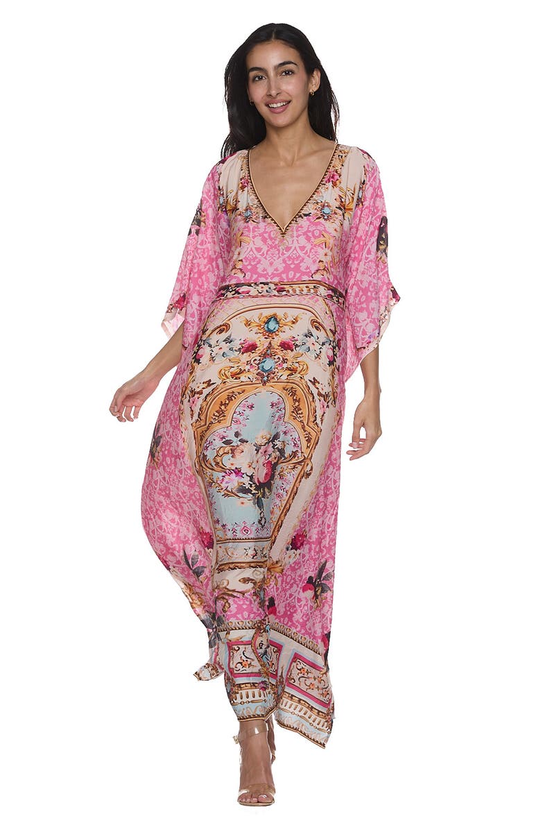 V-Neck Cotton Caftan