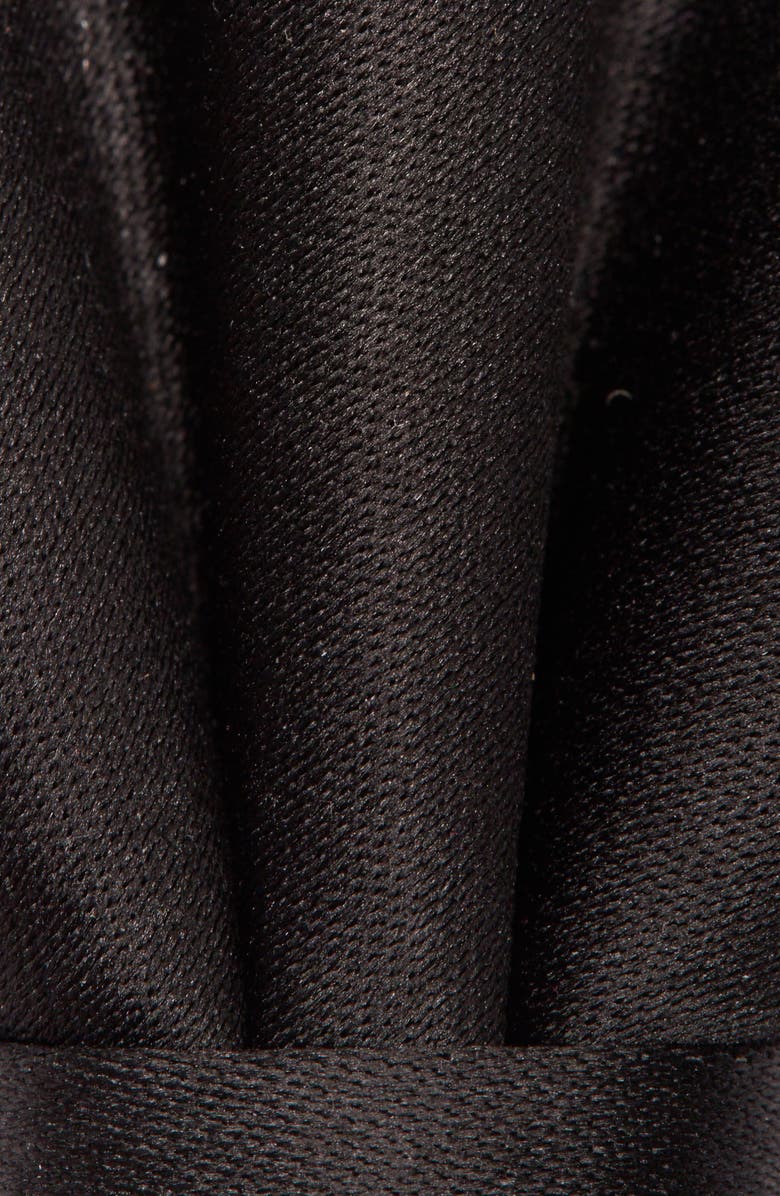 PAISLEY & GRAY Bradley Satin Bow Tie, Alternate, color, Black Satin