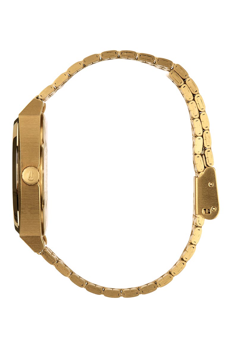 The Time Teller Bracelet Watch, 37mm, Alternate, color, GOLD / OXBLOOD SUNRAY