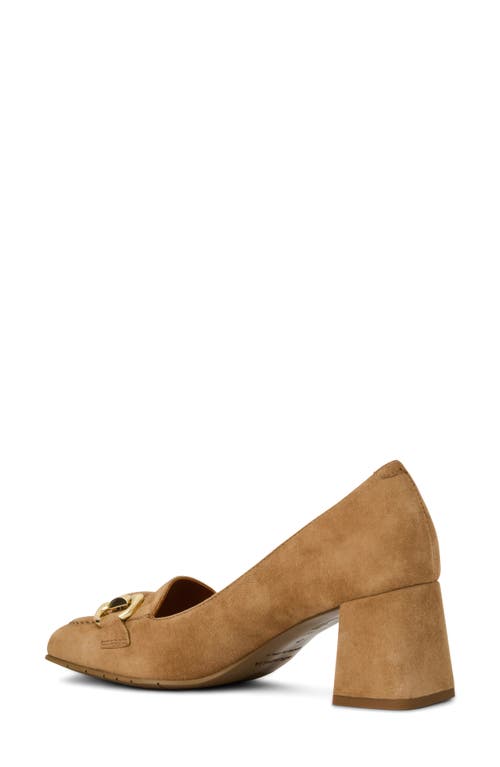 Aquatalia Corrina Loafer Pump In Brown