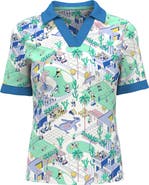 Original Penguin Palm Springs Print Polo