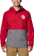 Columbia Men's Columbia  Crimson Oklahoma Sooners Field Bound Omni-Tech™ Full-Zip Jacket
