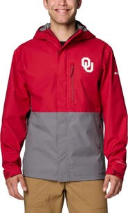 Columbia Men's Columbia Crimson Oklahoma Sooners Field Bound Omni-Tech™ Full-Zip Jacket