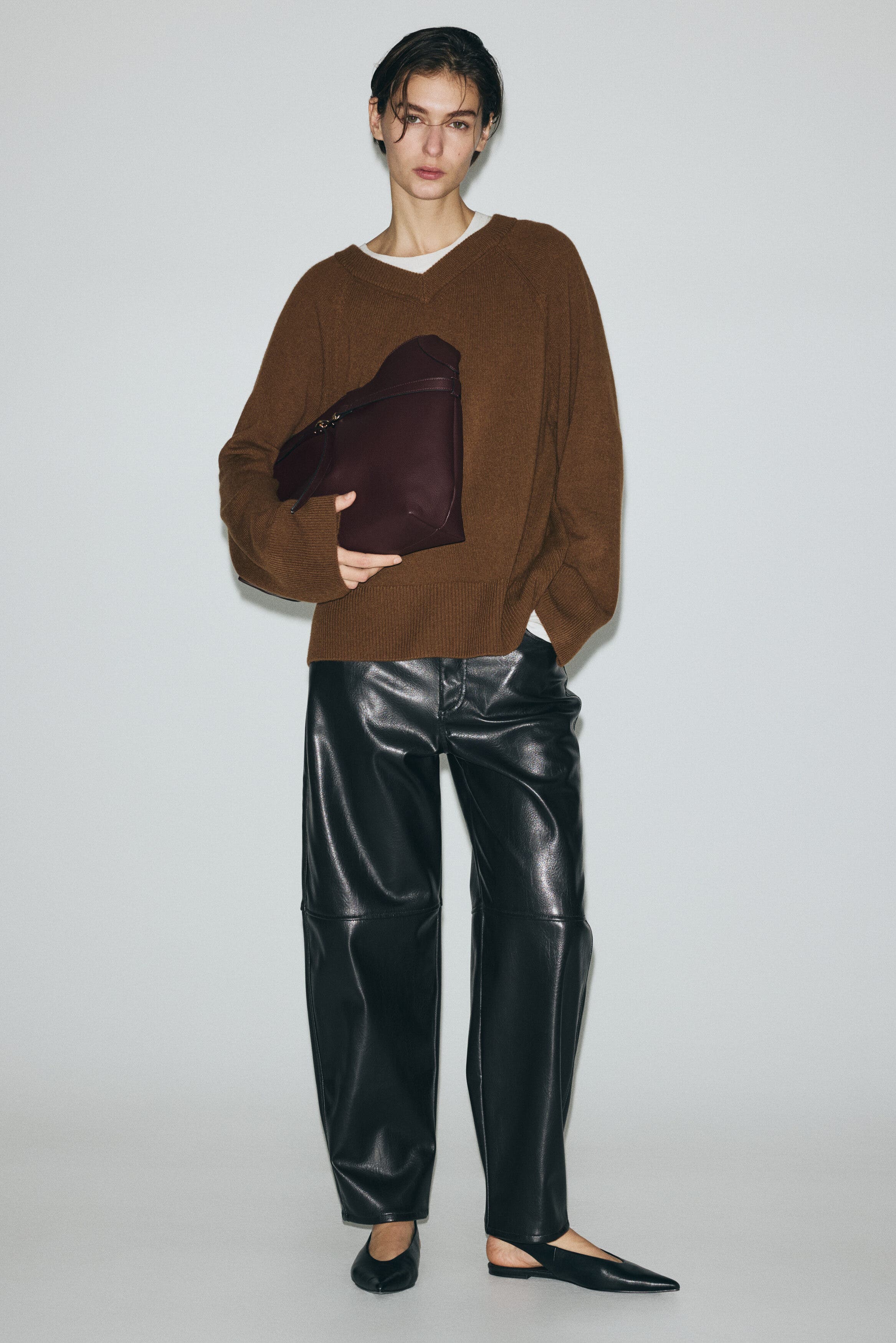 Oversized Wool Jumper - image 2