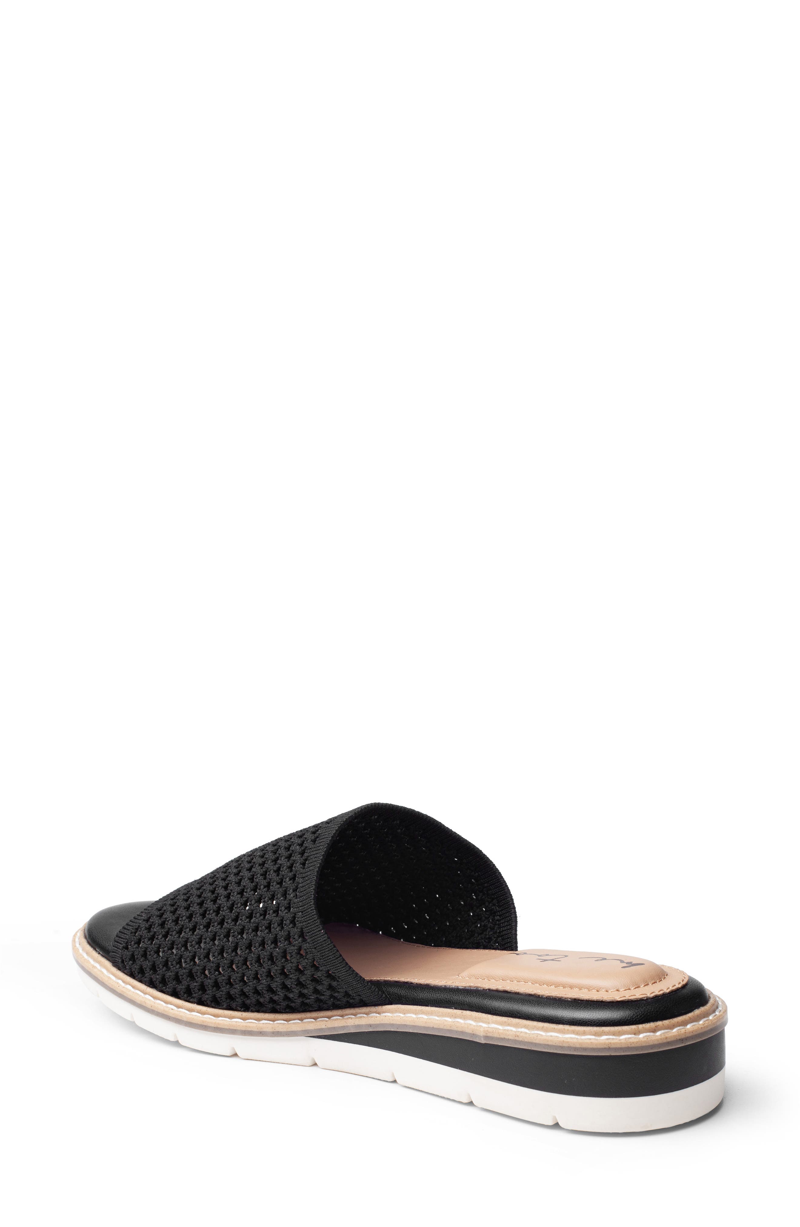 Me Too Aaryn Slide Sandal, Alternate, color, Black Mesh