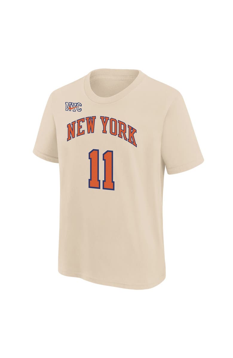 Nike Youth Nike Jalen Brunson Cream New York Knicks 2025/26 City Edition Name 
Number T-Shirt, Alternate, color, Cream