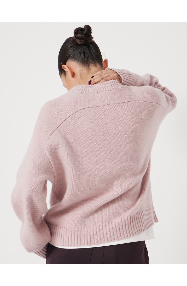 Hush Nina Merino Wool Sweater, Alternate, color, Blush Pink