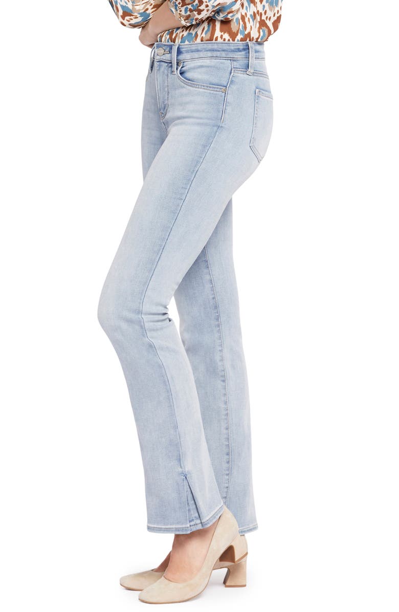 NYDJ Barbara Side Slit Bootcut Jeans, Alternate, color,