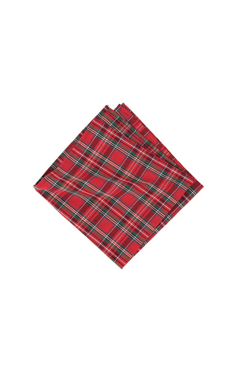 C&F Home Red Plaid Napkin Set of 6, Alternate, color, 