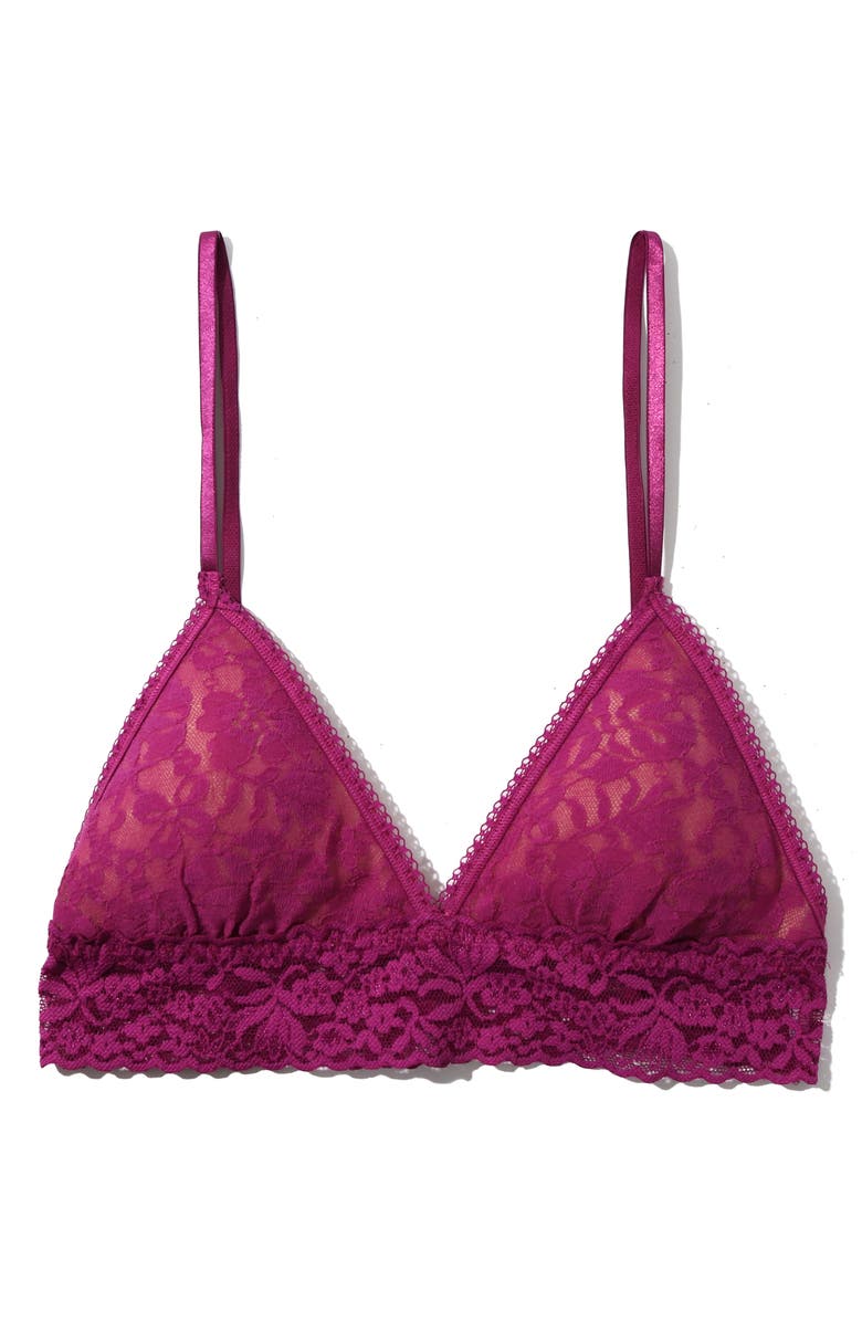 Hanky Panky Flora Lace Bralette, Alternate, color, Picking Plums