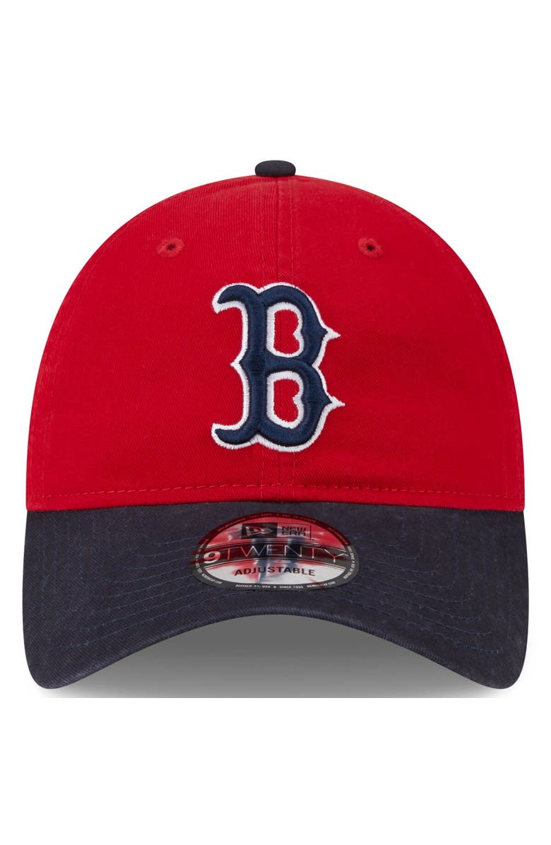 New Era Men's New Era Red Boston Red Sox 2024 Batting Practice 9TWENTY Adjustable Hat, Alternate, color,