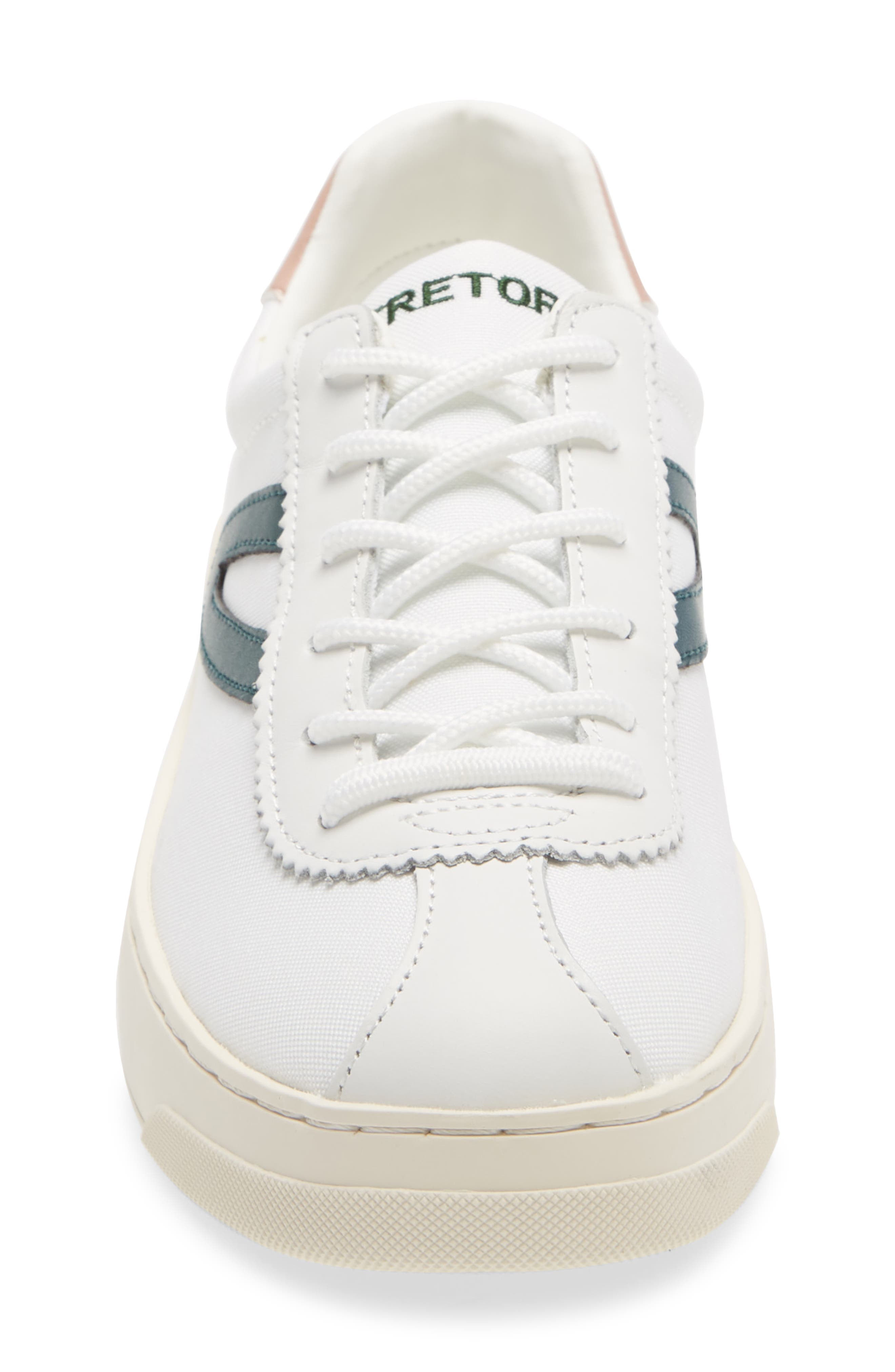 Hayden Low Top Sneaker, Alternate, color, WHITE/ GREEN/ PINK
