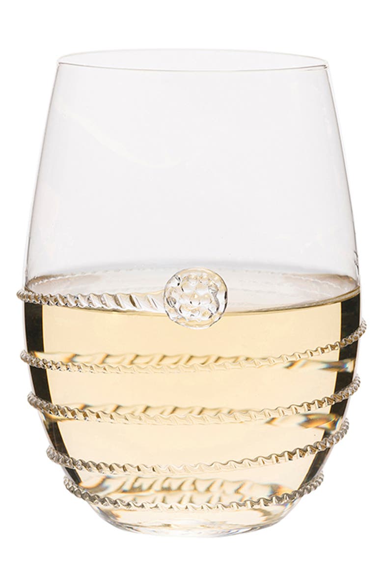 Juliska Amalia Stemless White Wine Glass, Alternate, color, 
